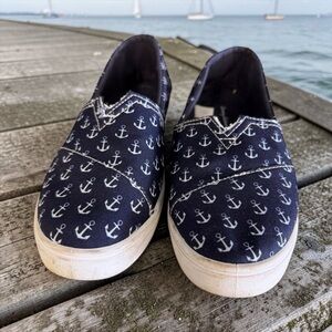 Tommy Bahama Slip On Sneakers Anchors Casual Shoes Comfort Loafers